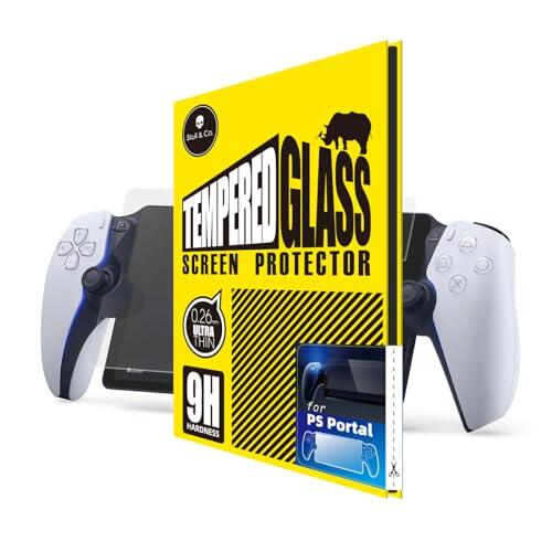 SAVAGE RAVEN Skull & Co. High Transparency and High Sensitive Tempered Glass Screen Protector for PlayStation Portal (2-PACK)
