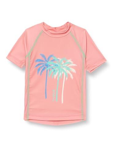 Playshoes Camiseta de baño unisex para niños con protección UV, Palmeras Coral, 158-164