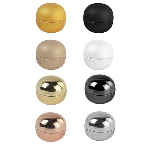 Yoezuo 8 Pcs Pines Magnéticos Hijab, Alfileres Magnéticos para Hijab, Magnéticos Hijab Redondos para Mujeres Niñas Bufanda Hijab (8 Colores)