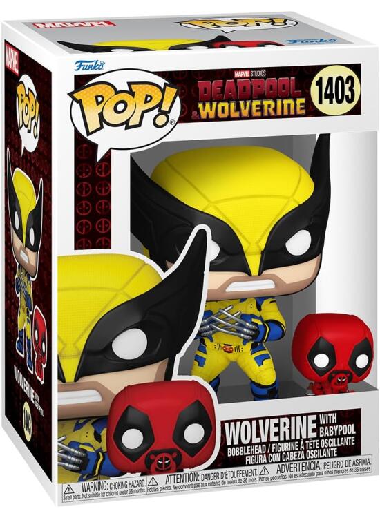 Revisión de la Figura Funko Pop! Wolverine con Babypool