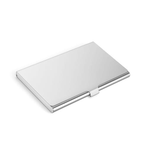 Vicloon Tarjetero Tarjetas Visita Metalico,Tarjeteros Tarjetas de Crédito,Tarjetero para Tarjeta de Visita,Aceros Inoxidables Tarjetero,Porta Tarjetas de Visita para Hombre y Mujer,Tarjetas de Crédito