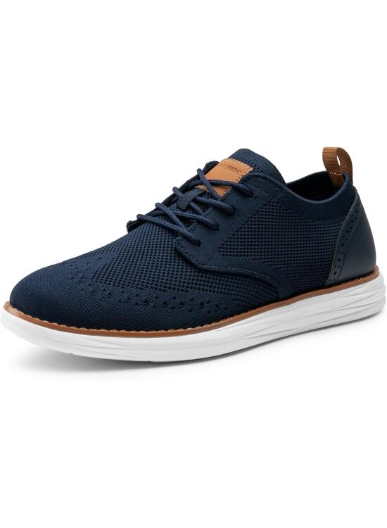 Bruno Marc Zapatos de Cordones Transpirables Zapatios de Vestir Oxfords Clásico Formales Derby para Hombre Verano con Plantilla Acolchada Comoda
