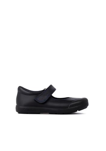 Conguitos - Colegiales Piel Lavable De Niña para Niña (Azul/Talla 31)
