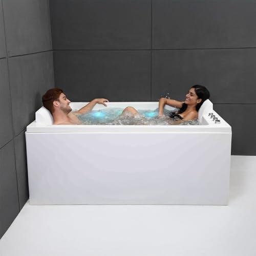 CETANA Duo Wave - Bañera de hidromasaje Doble L. 170 x l. 100 cm, by SPALINA