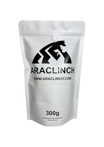 ARACLINCH - Carbonato de Magnesio en Polvo para Escalada, Crossfit, Gimnasio, Calistenia – para Manos - 300g