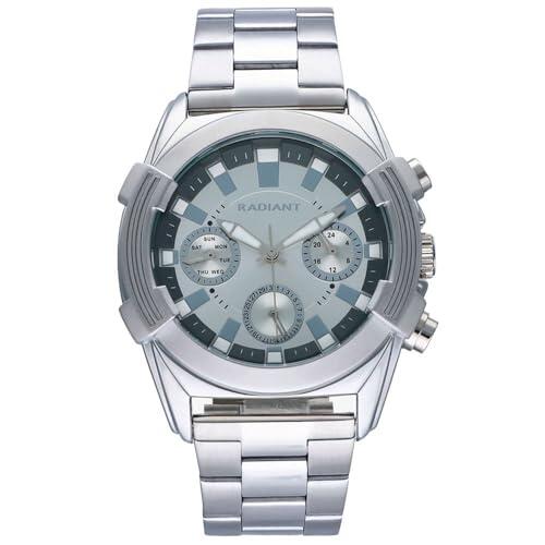 RADIANT RELOJ RADIANT - Reloj Hombre Continental 44MM Plata SS / 5 ATM