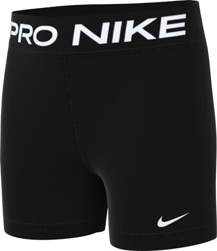 NIKE G NP DF 5in Short Pantalones Cortos, Blanco/Negro, 10-11 Años para Niñas