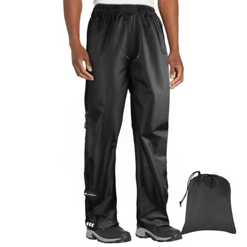flintronic 1PCS Pantalones de Lluvia para Hombre, Pantalon Wear Caballero Hombre, Regatta Pantalón Pantalones Hombre, Hardwearing Water Repellent Multi Pocket Trousers, Pantalones Hombre, L