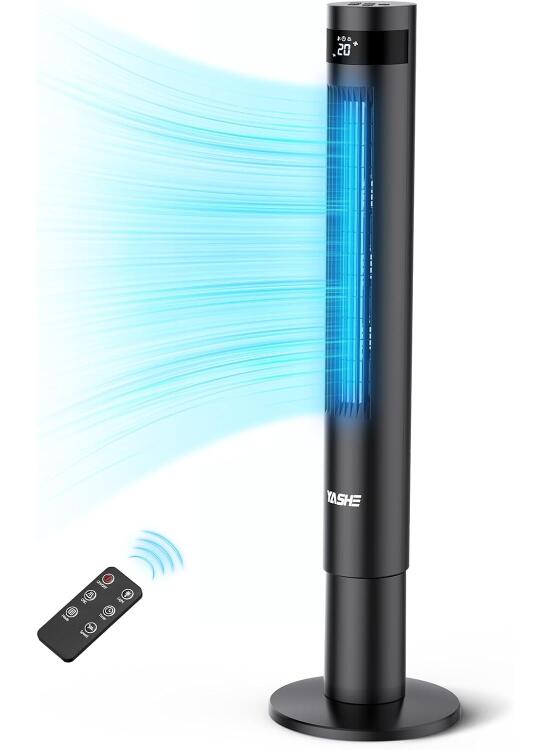 Innovación en Confort: El Ventilador de Columna Silencioso