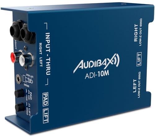 Análisis técnico de la Audibax ADI-10M: Caja DI pasiva de 2 canales