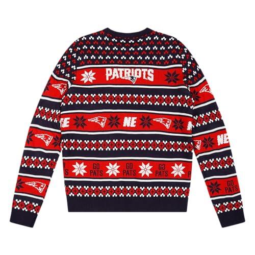 FOCO Suéter Feo con Logotipo Grande del Equipo de la NFL para Hombre, Color del Equipo., M