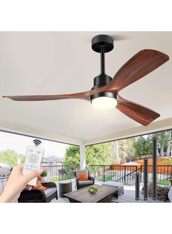 Análisis Detallado: Ventiladores de Techo Modernos con Iluminación Integrada