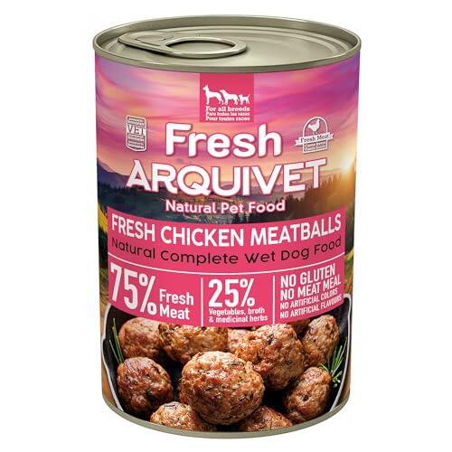 El menú perfecto para tu perro: Análisis completo de las albóndigas Arquivet con pollo