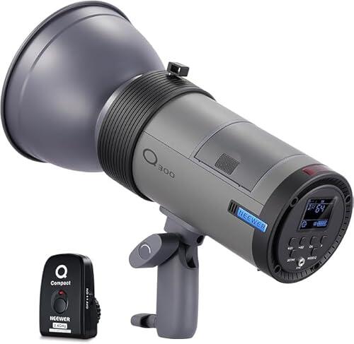 NEEWER Q300 Flash Estudio Exterior 300Ws 2.4G Inalámbrico Compacto Q