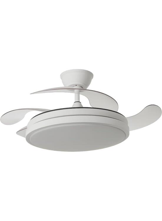 Ventilador de Techo con Aspas Retráctiles: Diseño y Funcionalidad