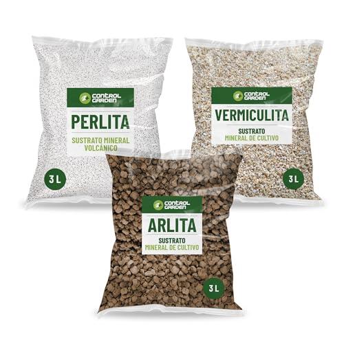 El kit definitivo de arlita, perlita y vermiculita para potenciar tus cultivos
