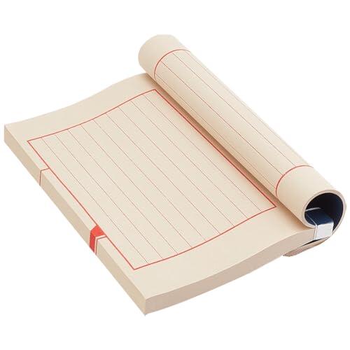 PH PandaHall Xuan Papel para Caligrafía China Cuaderno Clásico de Encuadernación Papel de Script Letras Papel de Dibujo para la Práctica de Caligrafía Del Año Nuevo Chino Festival de Primavera