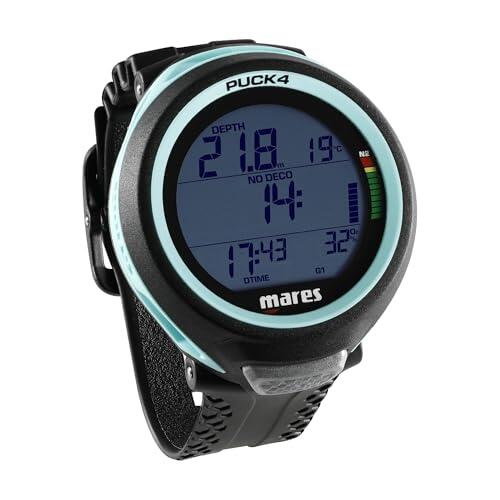 Análisis Técnico del Ordenador de Buceo Mares Puck 4 Black-Aquamarine
