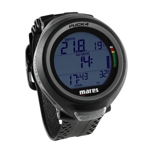 Análisis y características del Mares Dive Computer Puck 4 (Black Black)