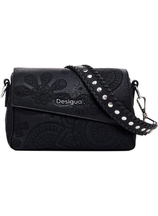 Elegancia en Negro: Un Análisis del Bolso de Mano Desigual