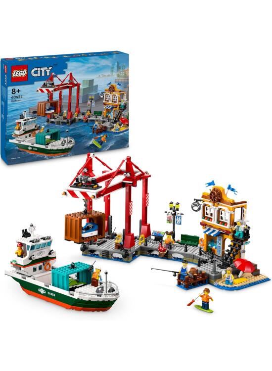 Desbloquea la Aventura Marítima: Análisis del Set de Construcción LEGO City Puerto Marítimo