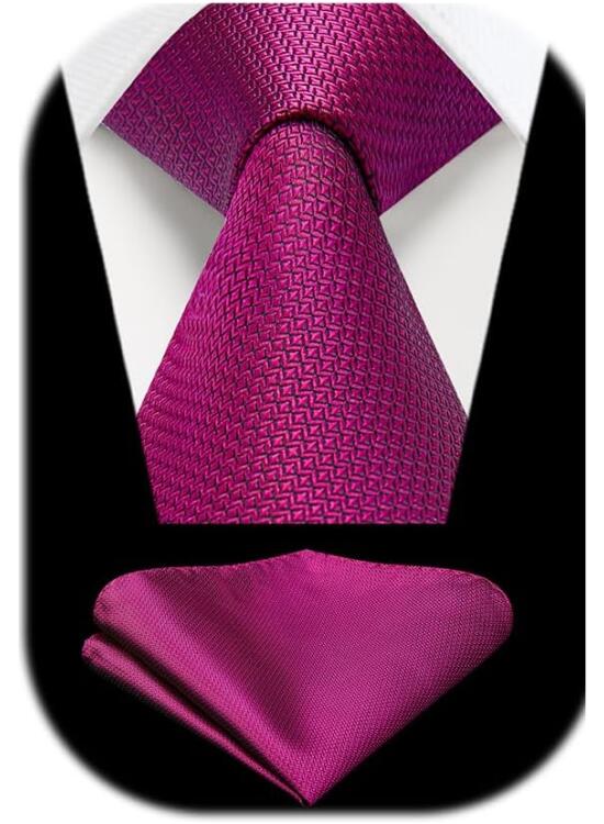 Enlision Corbata Y PañUelo De Bolsillo Para Hombre Formal Business Boda Corbata PañUelo Para Hombre