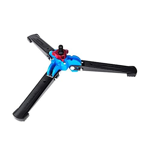 Soporte monopie M-1 HUIOP M-1 portátil universal mini pie tres pies soporte pie monopod para rótula monopie con tornillo 3/8 "