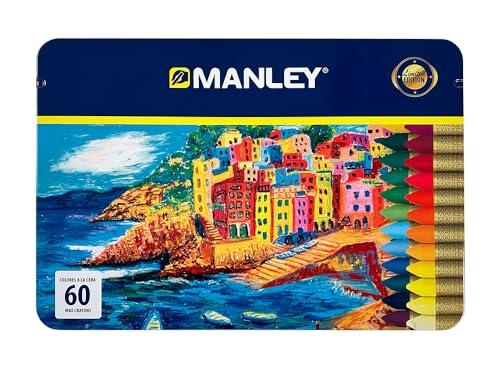 Manley Ceras de Colores Special Edition Multicolor 60 Piezas