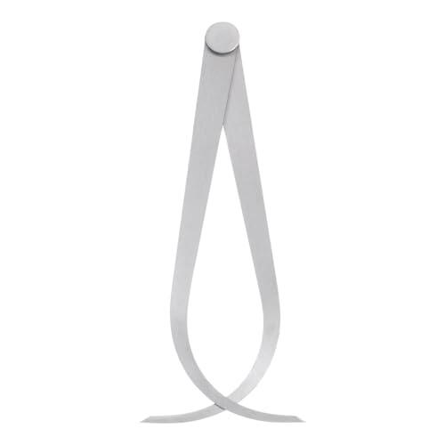 Kozelo Calibre Exterior de Articulación Firme 8" para Uso Tono Plateado