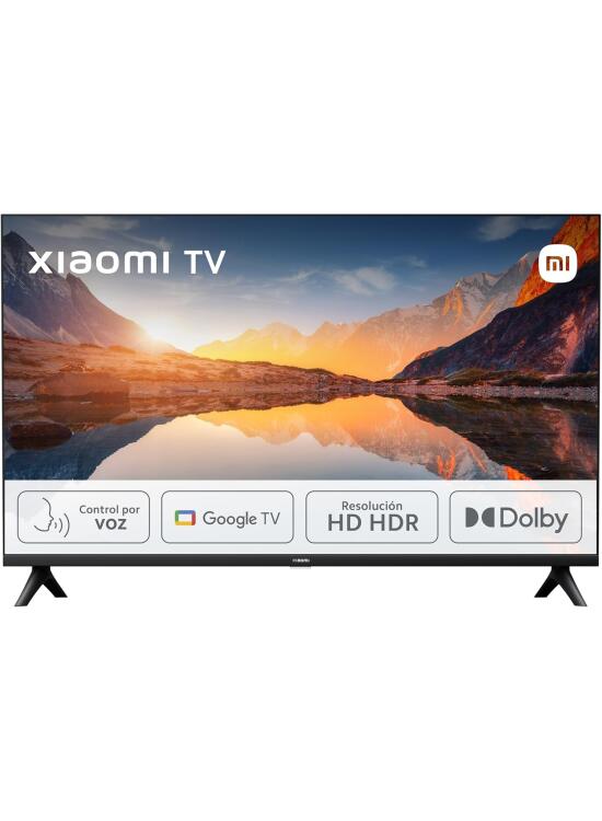 Xiaomi TV A 2025 32" - Smart TV HD HDR, Google TV, Control por Voz, Dolby, Negro