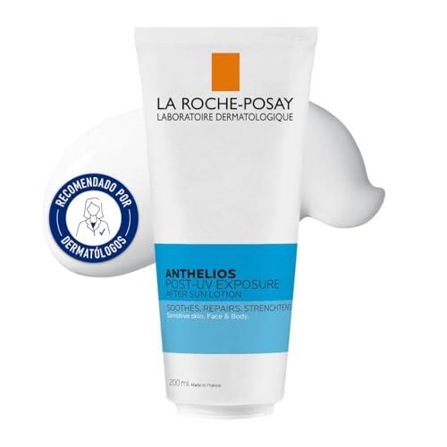 La Roche Posay, Anthelios Post-UV Loción After Sun, Calma, Refresca e Hidrata la Piel, Enriquecida con Glicerina y Agua Termal, Para Todo Tipo de Pieles, 200 ml