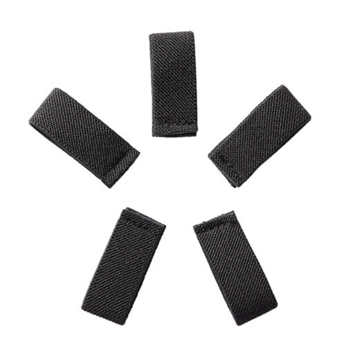 FEYLIE 5 trabillas para cinturón unisex para adultos, de nailon, para hombres y mujeres
