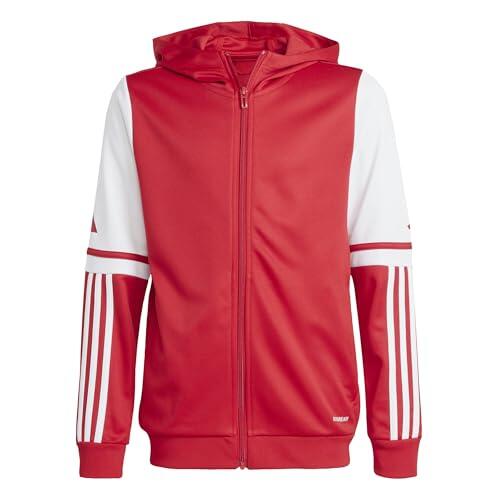 Adidas Unisex niños SQUADRA25 Hoody Kids Team Power Red 2/White, 11-12 Years