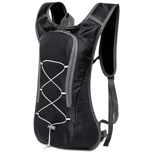 FGen Mochila Deportiva Ultraligera para MTB y Senderismo - Pequeña, Resistente al Agua, para Hombre y Mujer - Impermeable para Ciclismo