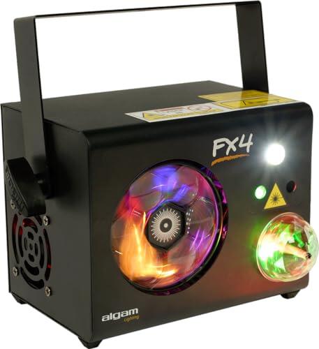 Revoluciona tus eventos con el proyector 4-en-1 Algam Lighting FX-4