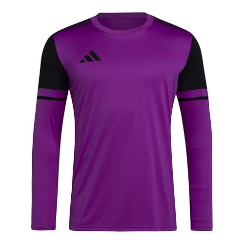 adidas Hombre Squadra25 Goalkeeper Jersey Long Sleeve Shirt, Flash Pink/Black, L