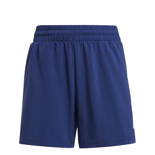 adidas Niños Boys Club Tennis 3-Stripes Shorts, Dark Blue, 11-12 Years