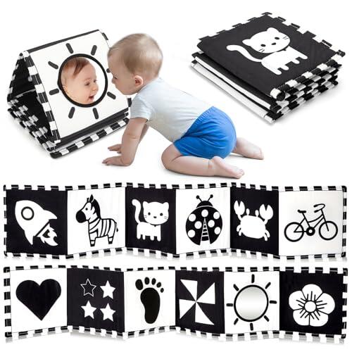 Secretos para el desarrollo visual y motor de tu bebé con el libro blanco y negro URMYWO