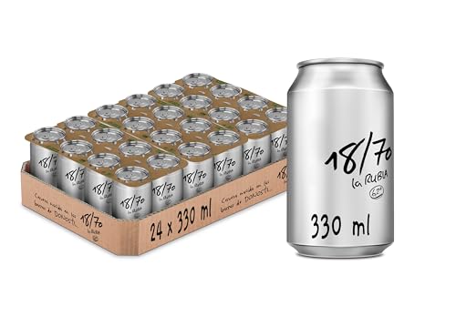 18/70 La Rubia Cerveza Especial Pack Lata, 24 x 33cl