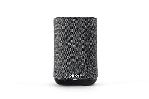 Denon Home 150 NV Altavoz inalámbrico (Negro), Tweeter de 1 Pulgada, woofer de 3.5 Pulgadas, Altavoz doméstico con HEOS Integrado, AirPlay 2 y Bluetooth, transmisión multihabitación, configuración