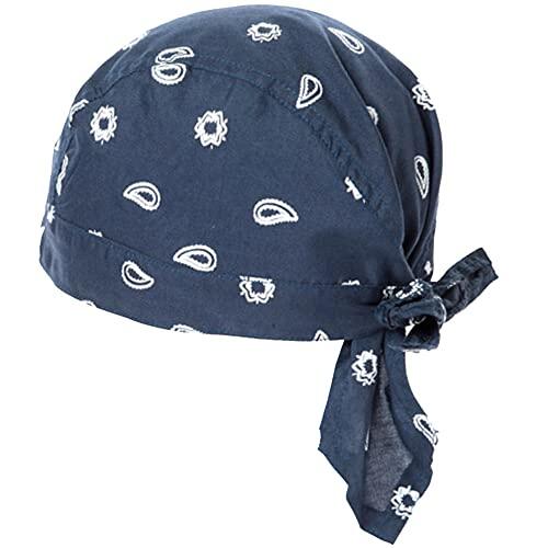 EMMEBi Bandana infantil de algodón, Turquesa, Talla única