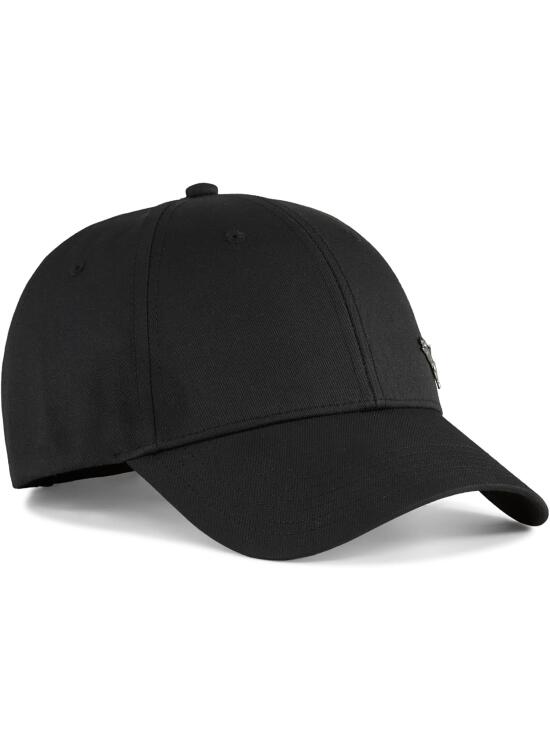 PUMA ESS Metal PUMA Cat BB Cap, Tapas BB Unisex Adulto, Puma Black,