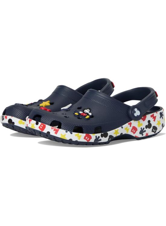 Crocs Mickey Friends Classic Clog K, Zuecos Unisex niños