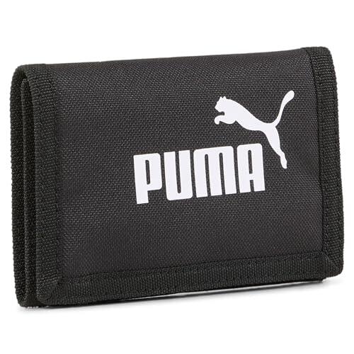 Puma - Puma Phase Wallet, Carteras Niños Unisex, Puma Black, OSFA - 054757