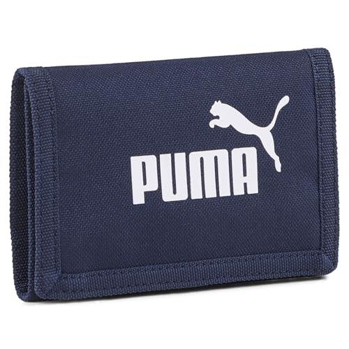 PUMA - Phase Wallet, Carteras Niños Unisex, Navy, OSFA - 054757