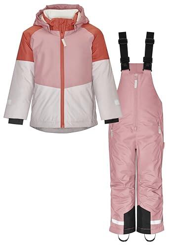 Playshoes - Color Block, Traje para nieve niños unisex, Rosa, 104 -