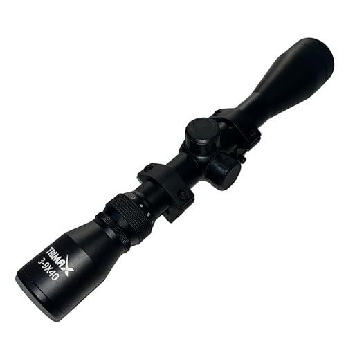 Visor TELESCÓPICO 3-9×40 TRIMAX | Mira Deportiva para escopetas, Rifles, carabinas y Pistolas de Aire comprimido (balines). (11mm)