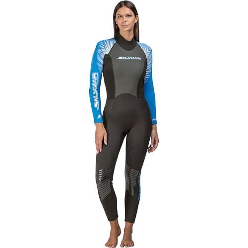 Salvimar Traje Caribe, Buceo en Aguas Calientes, esnórquel, natación, Deportes acuáticos 3 mm, Mujer, Talla M