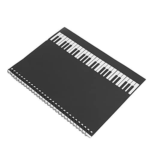 El aliado perfecto para compositores: análisis del cuaderno de pentagramas Wakects con cubierta de piano