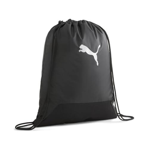 PUMA - teamGOAL Gym Sack CE, Sacos de gimnasio Unisexo, PUMA Black-PUMA Silver, OSFA - 091595